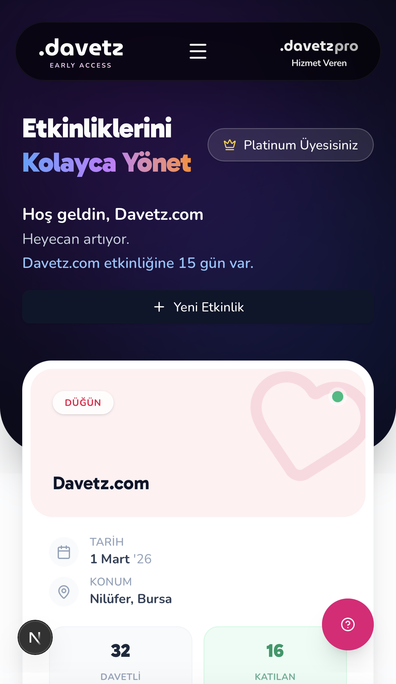 Davetiye Önizleme